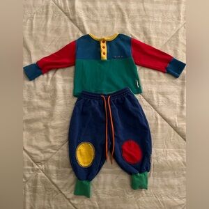 Vintage Gymboree Colorblock Shirt and Pants